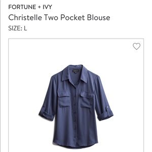 Like New! Stitch Fix Fortune & Ivy Button Down